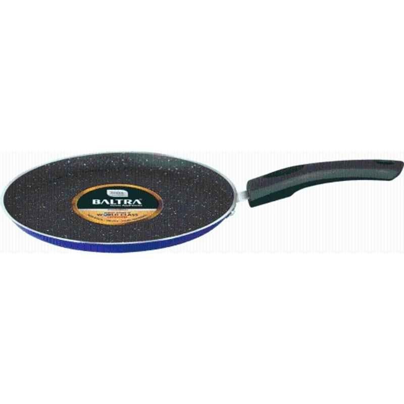 Baltra 1 Litre 28cm Aluminium Blue Induction Base Non-Stick Dosa Tawa, BTN-208