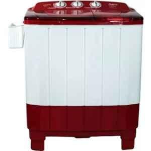 Daenyx DWS68BR 6.8 kg 1300 rpm Hi-Fiber White & Maroon Polypropylene Semi Automatic Washing Machine