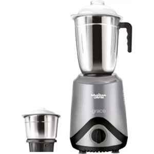 Khaitan Orfin Grace KO276 NA 600W Plastic Grey Juicer Mixer Grinder with 2 Jar