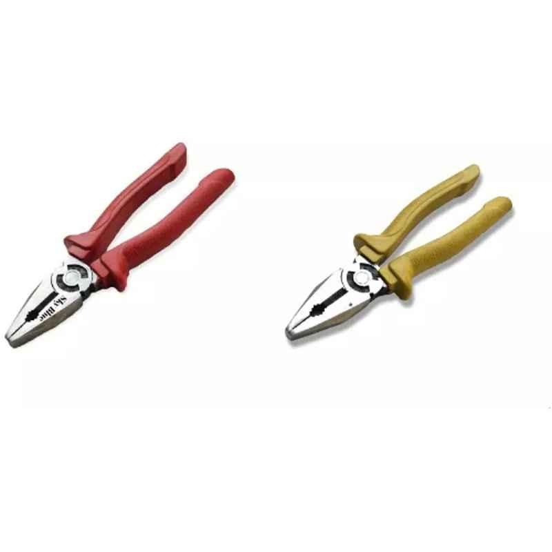 Sky Blue 2 Pcs 7.8 inch Lineman Plier Combo, SBE_PLIER_COMBO_MOD_00296