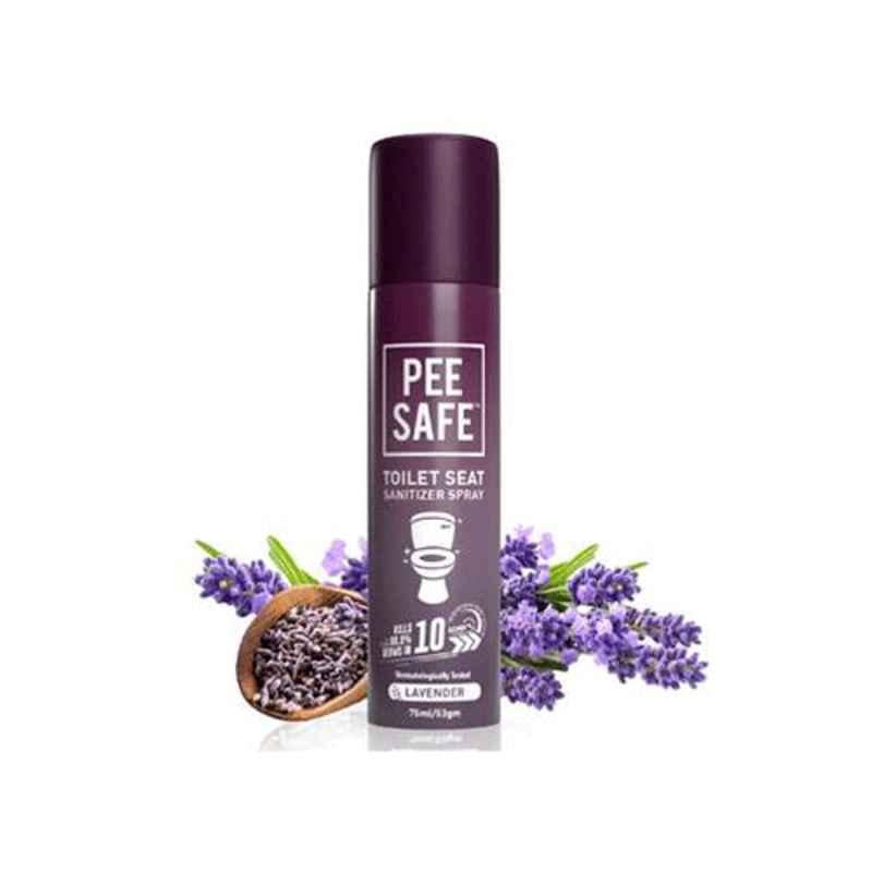Pee Safe 75ml Lavender Toilet Seat Sanitizer Spray