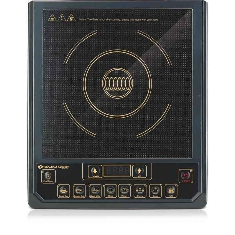 Bajaj Majesty 1400W ICX-3 Black Induction Cooker, 740054