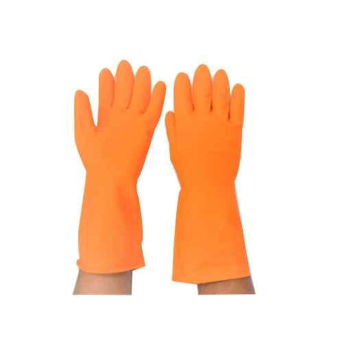 hand gloves orange