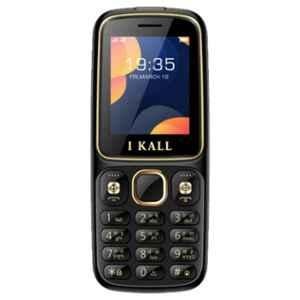 I KALL K43 1.8 inch Dual Sim Black Keypad Feature Mobile Phone, K43-N-BLK