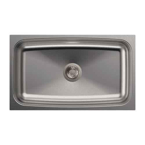 Buy Carysil Elegance Single Bowl Stainless Steel Matt Finish Kitchen Sink Size 30x18x8 Inch Online At Best Price On Moglix