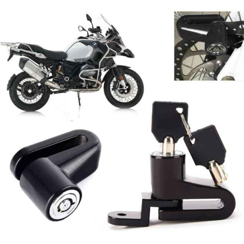 Auto Pearl Steel Black Heavy Duty Anti-Theft Disc Brake Lock for 1200 GS, Lock_120