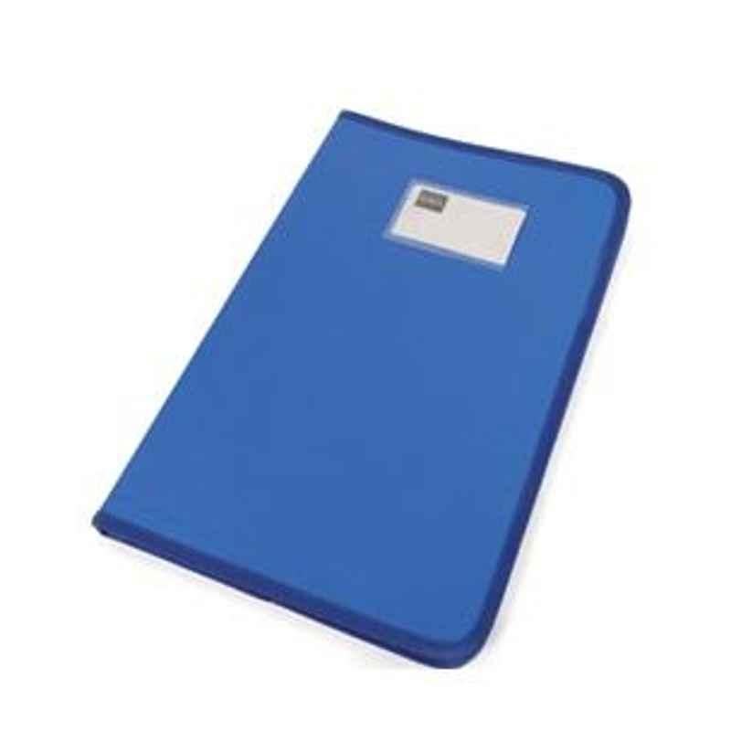 Saya SY825F Royal Blue F/C Multi Utility Zipper Folder, Weight: 290 g (Pack of 10)