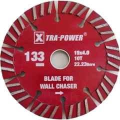 Xtra Power 22.23x133mm 10T Wall Chase Blade for XPT-418 Wall Chaser (Pack of 5)