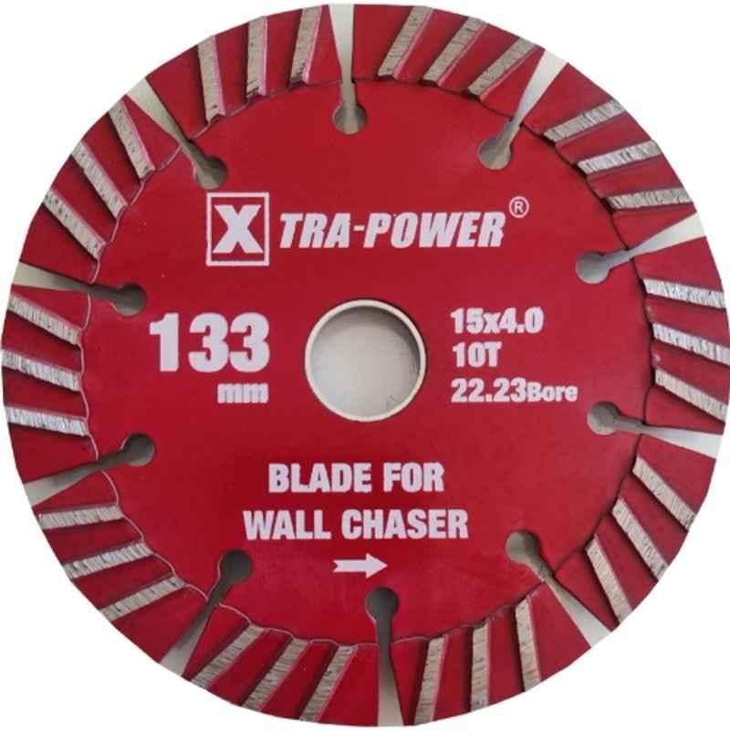 Xtra Power 22.23x133mm 10T Wall Chase Blade for XPT-418 Wall Chaser (Pack of 5)