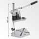 Turkish 400mm Hand Drill Stand with Aluminium Base Bench Drill Press, 6109