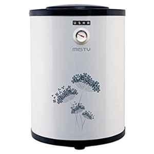 Usha Misty 10L 2000W 5 Star Twinkling Grey Vertical Storage Water Heater, 4687120108N