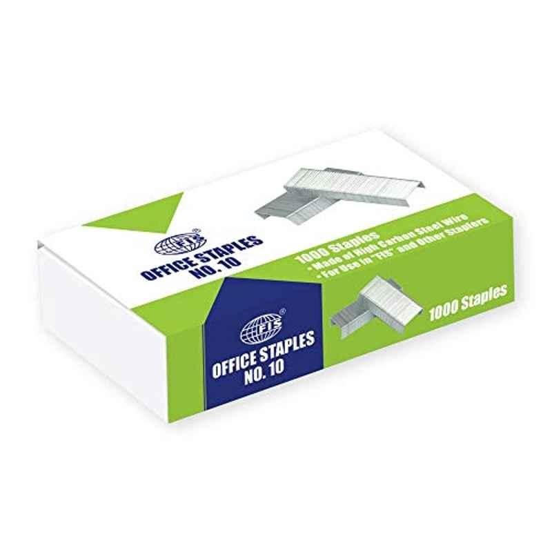 FIS Pins No 10 Carbon Steel 1000 Staples, FSSN101000