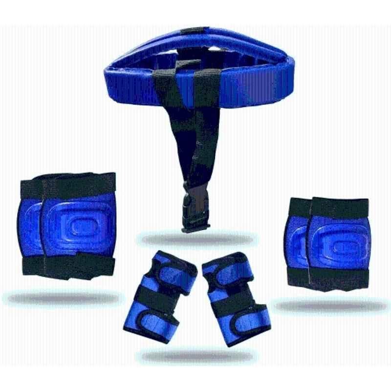 STYRKR Plastic & EVA Foam Blue Multi Sport Gear for Kids Teens Small (5-9yrs) 1256 Skating KitKIT-753