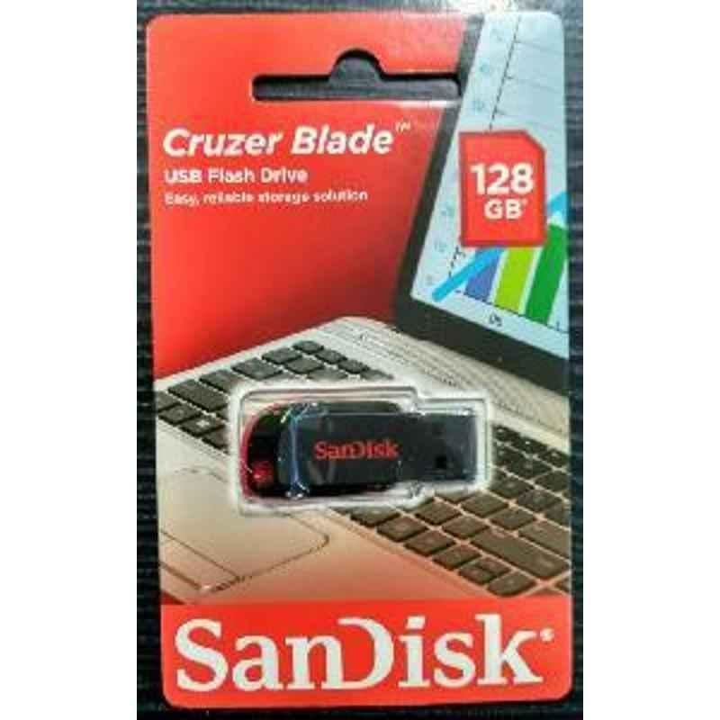 SanDisk 128GB Cruze Blade USB 2.0 Pen Drive