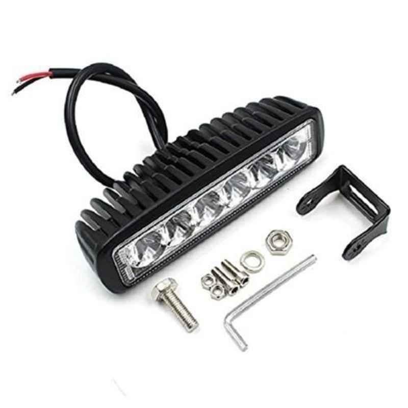 Kozdiko 30W 12V 6 LED White Fog Light for Hero Electric Avior e Cycle, koz_39249