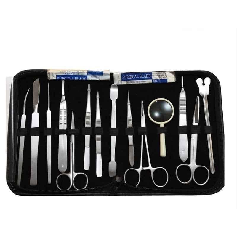 Forgesy Stainless Steel Advanced Dissection Kit for Medical Students, GSS030