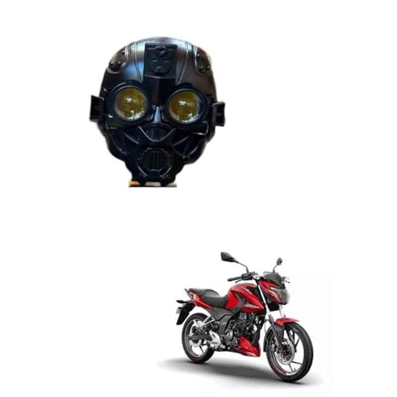 Kozdiko 55W Yellow & White 4 Pattern Bumble Bee Face Transformers Fog Light for Bajaj Pulsar P150, gf5eoencu161