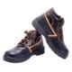 Polo Indcare Aero High Ankle Steel Toe Black & Orange Work Safety Shoes, Size: 6 (Pack of 20)