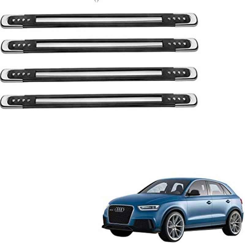 Kozdiko 4 Pcs Designer Black Bumper Protector Set for Audi Q3, Koz-66033