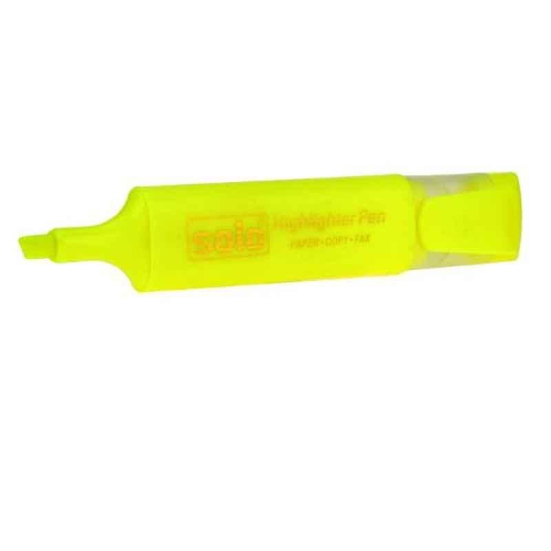 Solo Yellow Highlighter, HLF01 (Pack of 50)