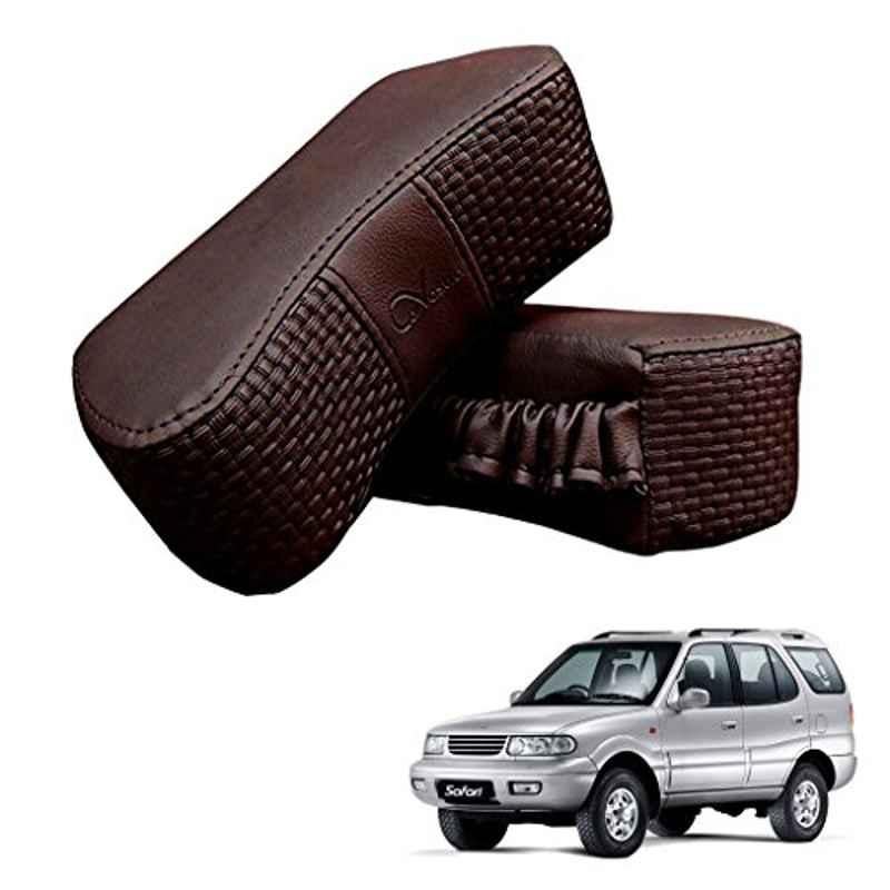 Kozdiko 2 Pcs Memory Foam Cola Neck Rest Cushion Pillow Set for Tata Safari Dicor