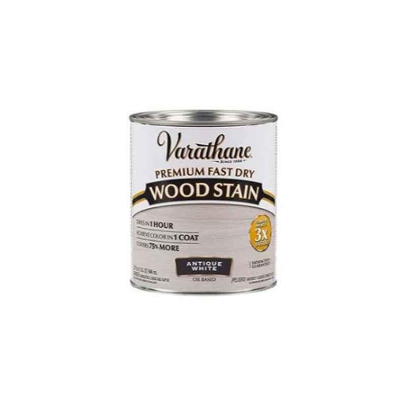 Rust-Oleum Varanthe 32 Oz Antique White Premium Fast Dry Wood Stain, 297424
