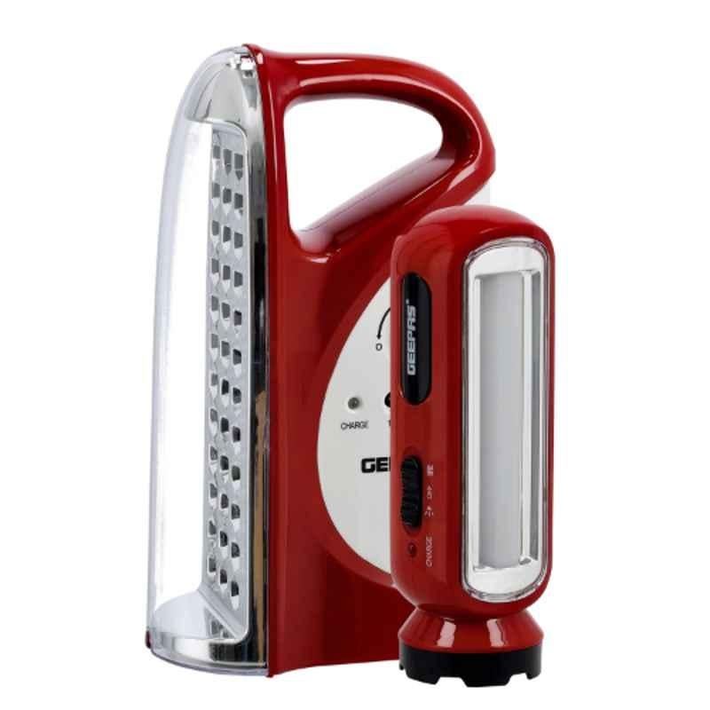 Geepas 1600mAh Rechargeable LED Lantern & Torch, GEFL4664
