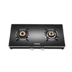 Hindware Emineo 2B AI Glass Top Cooktop with 2 Brass Burner & Automatic Ignition, CT 100224