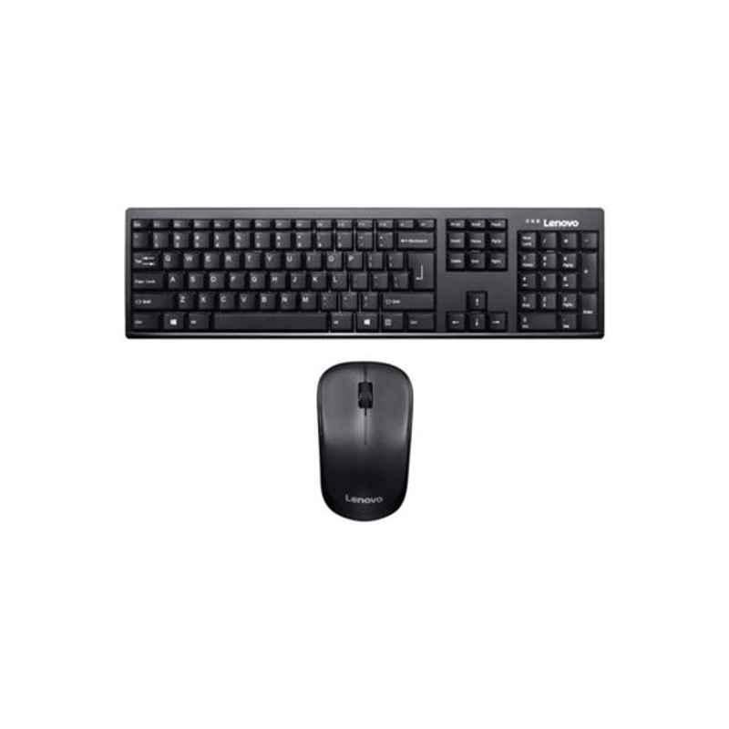 Lenovo Wireless Black Keyboard & Mouse Combo, GX30S99500
