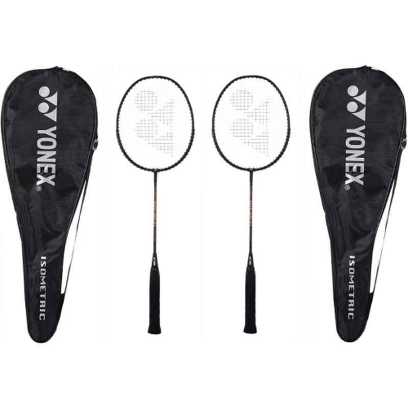 Yonex GR 303i 88g Black Strung Badminton Racquet (Pack of 2)