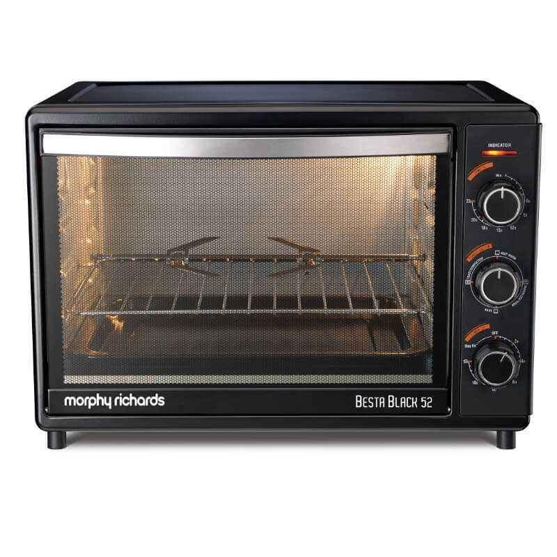 Morphy Richards Besta 2000W Black Oven Toaster Griller, 510042
