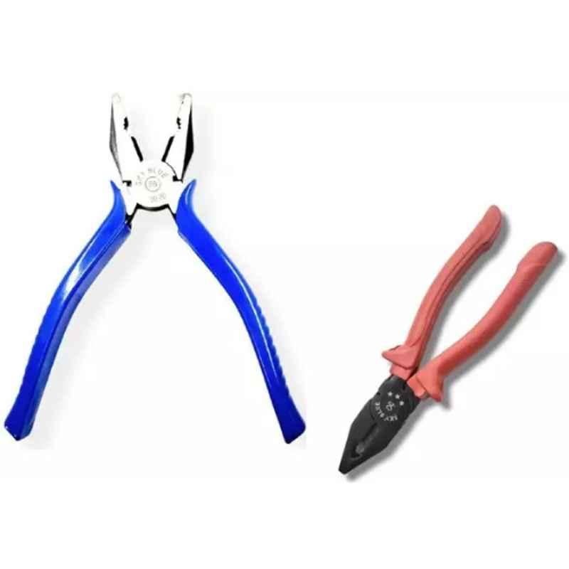 Sky Blue 2 Pcs 7.8 inch Groove Plier Combo, SBE_PLIER COMBO_061