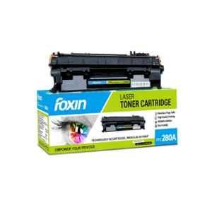 Foxin Black Laser Toner Cartridge, FTC-280A