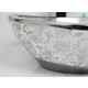 Bassino Art 34x41x14.5cm Ceramic Silver Wash Basin, EU_283