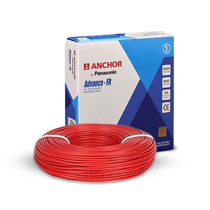 Anchor By Panasonic 6 Sqmm Advance FR Red High Voltage Industrial Cable