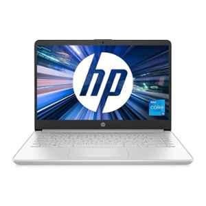 HP 695R9PA Natural Silver Laptop with Intel 12th Gen i5-1240P P28/8GB/512GB SSD/Intel Iris Xe Graphics, Windows 11, Built-in Alexa & 14 inch FHD Display, 14S-DQ5007TU