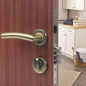 Voltizi Stainless Steel 4 Bullet Pin Mortise Door Lock Set with 3 Keys, MG1103