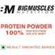 Big Muscles 2kg Strawberry Banana Twirl Zero Whey Protein