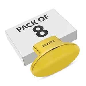 Plantex Knobs for Drawer/Small Drawer Knobs/Knobs for Cabinets/Pull-Push Knobs for Kitchen/Bedroom Drawer (Pack of 8) Oval, Gold