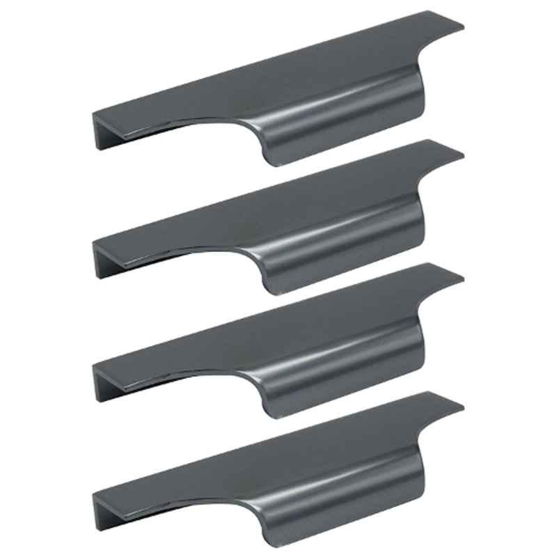 RAB 6 inch Aluminum Grey Drawer Pull Handle, F 121 (Pack of 4)