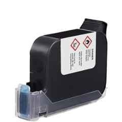 Universal Seal 100 Pages Yield Black Solvent-Based Handheld TIJ Inkjet Cartridge for Batch, Expiry & Barcode Printing, UPS 0016