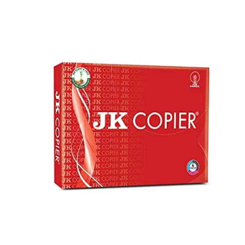 Jk 500 Sheets 75 GSM White Copier Paper, JKRCPA4500S75 (Pack of 5)