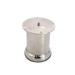 RAB 4 inch Stainless Steel Tuton Finish Sofa Leg, Dum-65MM (Pack of 2)