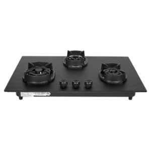 Faber Della HD783 3 Burners Auto Ignition Toughned Glass Built in Hob, 106.0711.364
