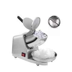 Khushi Udyog 300W Aluminium & Stainless Steel Grey Ice Crusher Machine