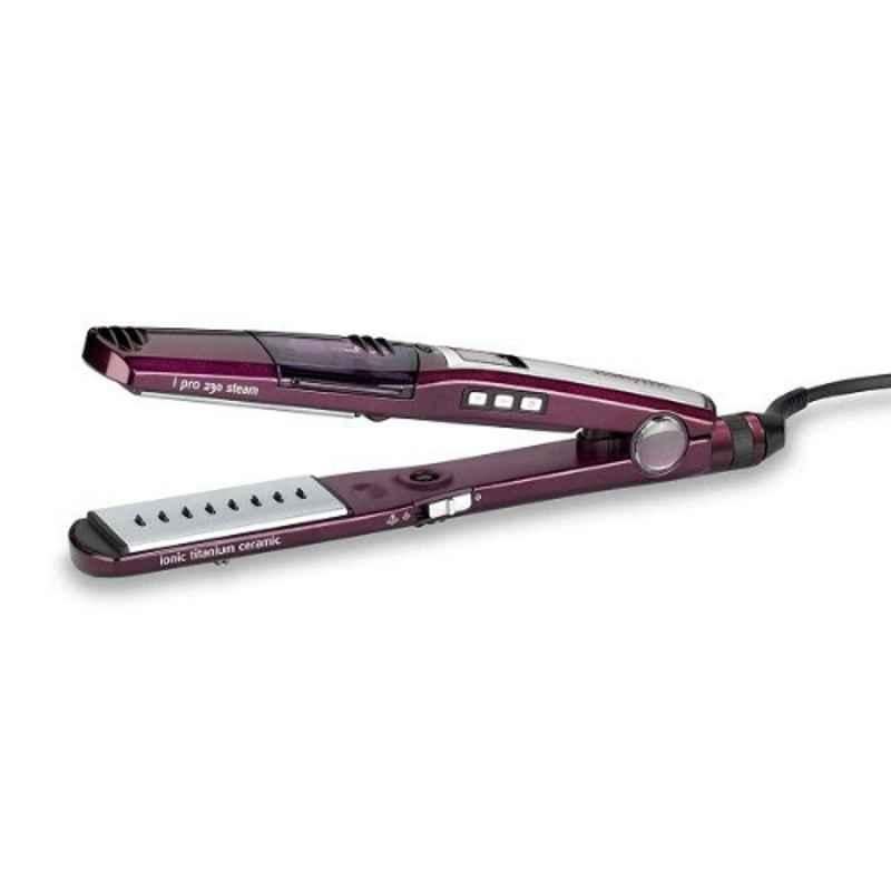 Babyliss 38x85mm Hair Straightener with I-Pro Steam Function, ST395SDE
