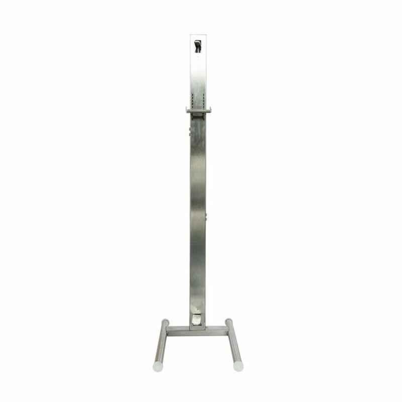 Urban Style Touch Free Hand Sanitizing Station Stand, Saniport Eco-1F, Stainless Steel, 111.5x51cm