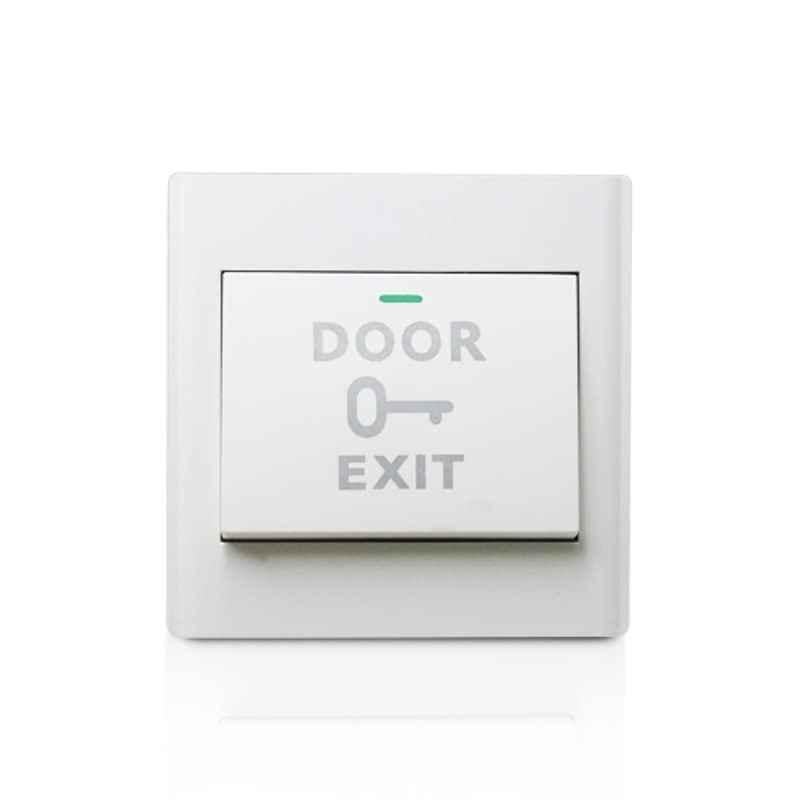 Rubik 8.6x8.6cm Polycarbonate Gold Door Exit Push Button K9 Control Switch