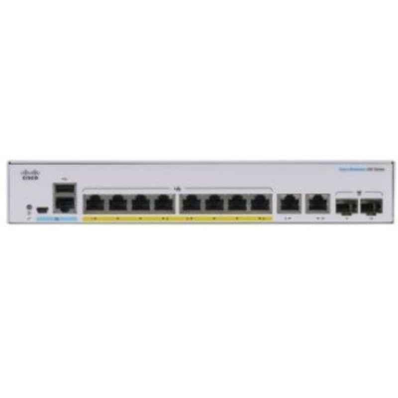 Cisco Business 250 Series 24 Ports GE PoE 4x1G SFP White Smart Network Switch, CBS25024P4G