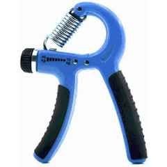 QUIT-X 8.3cm Blue & Black 100-350 LBS Resistance Strength Fitness Hand Grip
